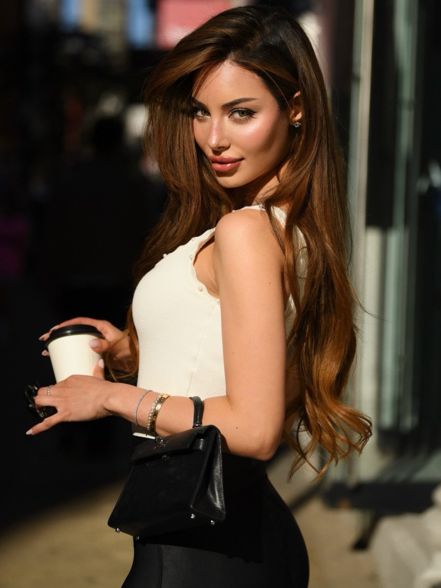 Nathalie photographed in Soho